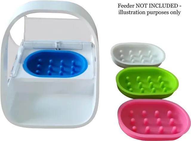 Alt view image 2 of 2 - Slow Feeder Bowl Compatible with Sureflap Surefeed Feeders - BPA Free & Dishwasher Safe Silicone Slow Feeder Bowl for Small & Med Breed, Non-Slip Puzzle Cat Food Bowl, Perfect for Fast Eaters