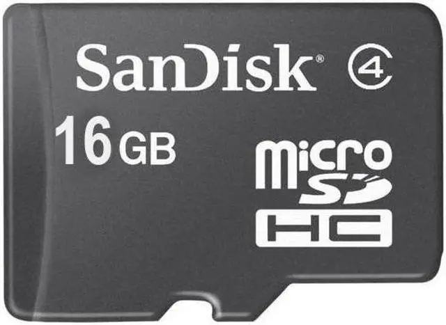 Main image of SanDisk 16GB Micro SDHC Flash Card Model SDSDQ-016G BULK PACKAGE