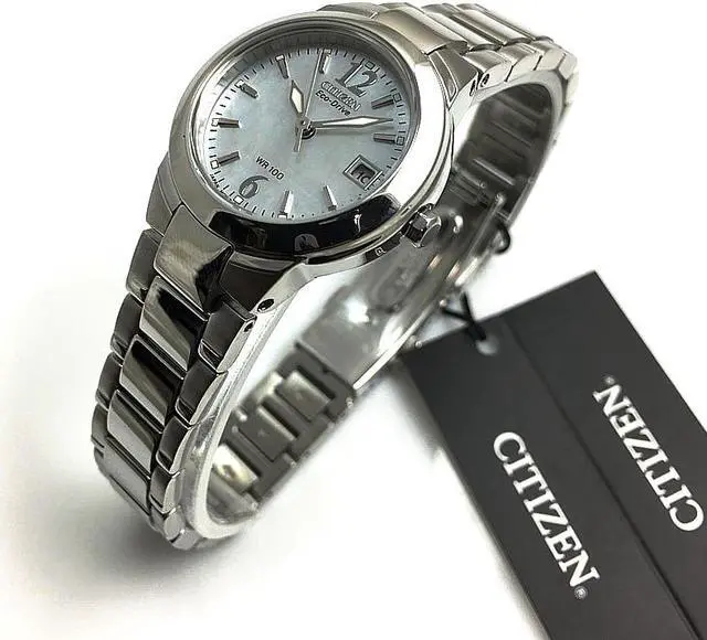 Alt view image 2 of 8 - Citizen Eco-Drive Silhouette Ladies Stainless Steel Watch EW1670-59D
