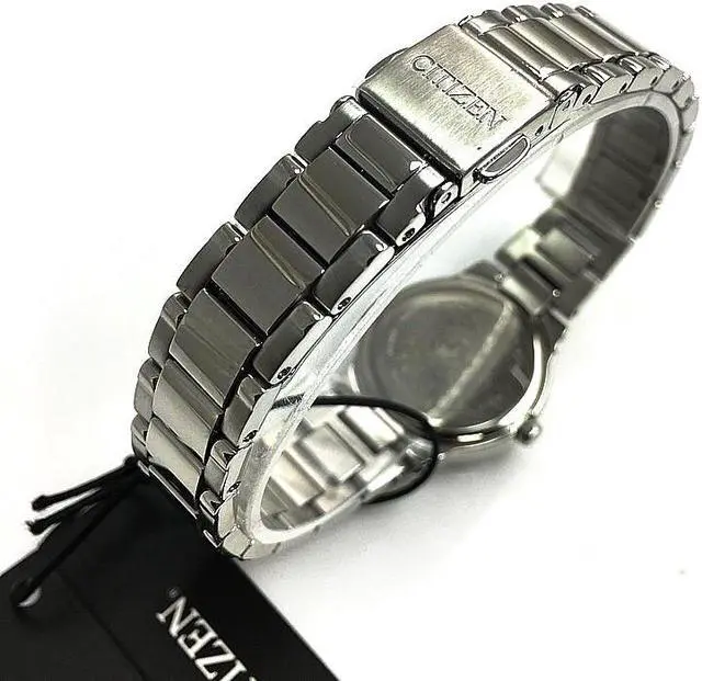 Alt view image 3 of 8 - Citizen Eco-Drive Silhouette Ladies Stainless Steel Watch EW1670-59D