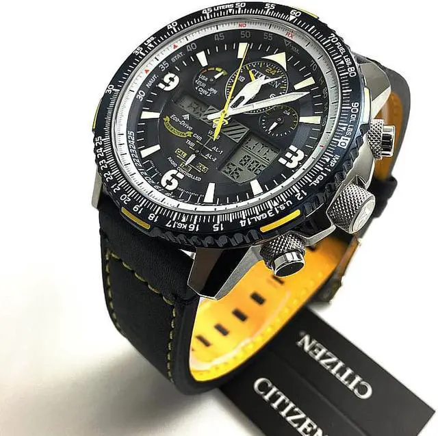 Alt view image 2 of 7 - Men's Citizen Eco-Drive Promaster Skyhawk A-T Solar Atomic Watch JY8078-01L