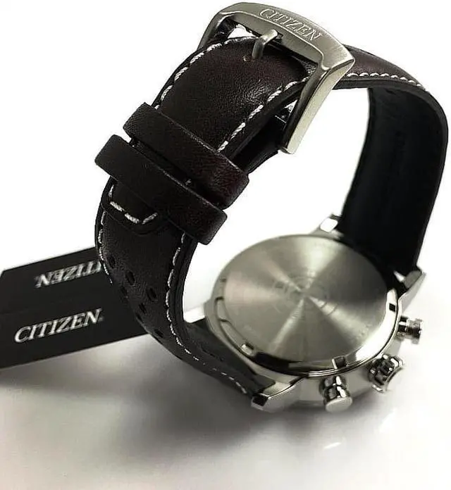 Alt view image 6 of 8 - Citizen CA0648-09L Brycen Men's Watch Brown 44mm Stainless Steel