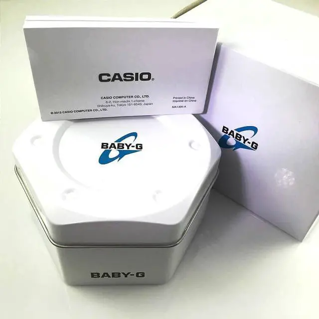 Alt view image 4 of 8 - Casio Baby-G White Ani-Digi 3D Watch BA110-7A1
