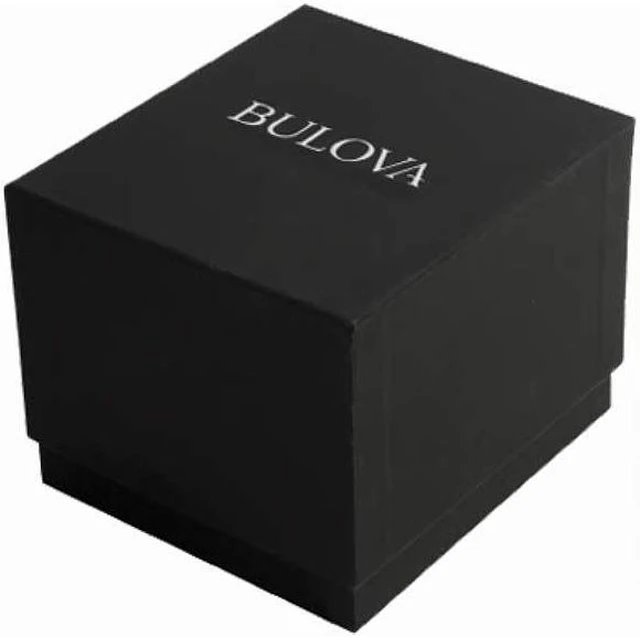 Alt view image 11 of 20 - Bulova Mens Two-Tone Rose Gold Brown Leather Band Quartz Watch 98H51
