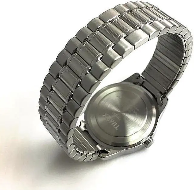 Alt view image 4 of 9 - Men's Timex South Street Sport Steel Expansion Band Watch T2M932
