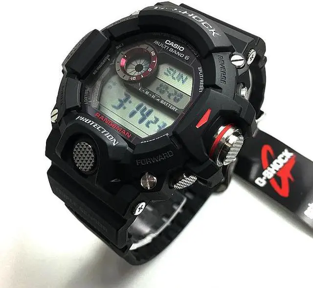 Alt view image 4 of 15 - Casio G-Shock Master Of G Rangeman Solar Atomic Watch GW9400-1