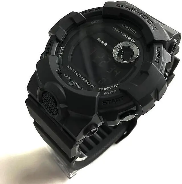 Alt view image 6 of 9 - Casio G-Shock GBD-80UC Bluetooth Gray Military Style Watch GBD800UC-8