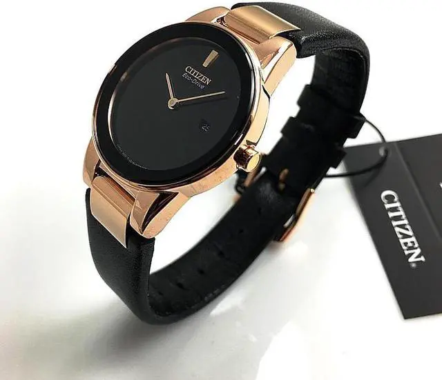 Alt view image 2 of 7 - Women's Citizen Eco-Drive Axiom Black Watch GA1058-16E