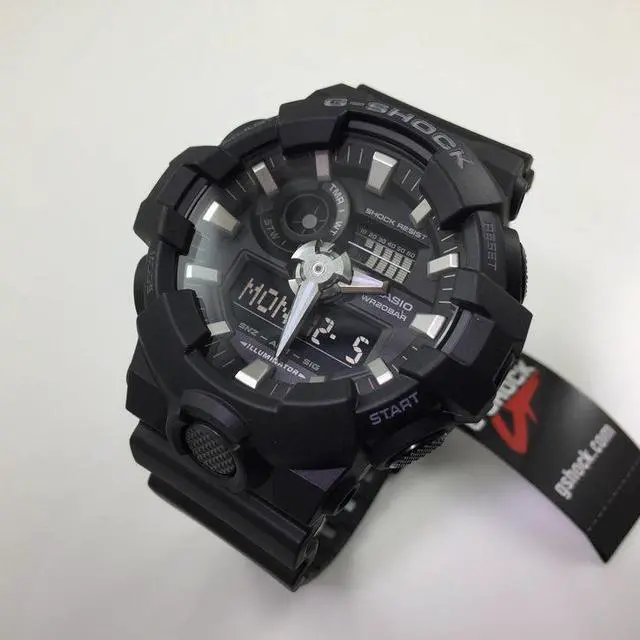 Alt view image 2 of 20 - Casio G-Shock GA1100KH-3A Black / Black Resin Analog/Digital Quartz Men's Watch