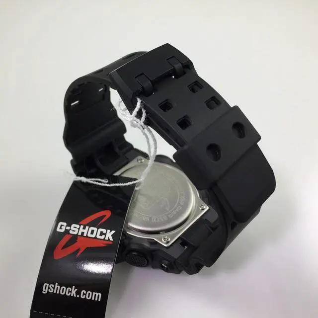 Alt view image 3 of 20 - Casio G-Shock GA1100KH-3A Black / Black Resin Analog/Digital Quartz Men's Watch