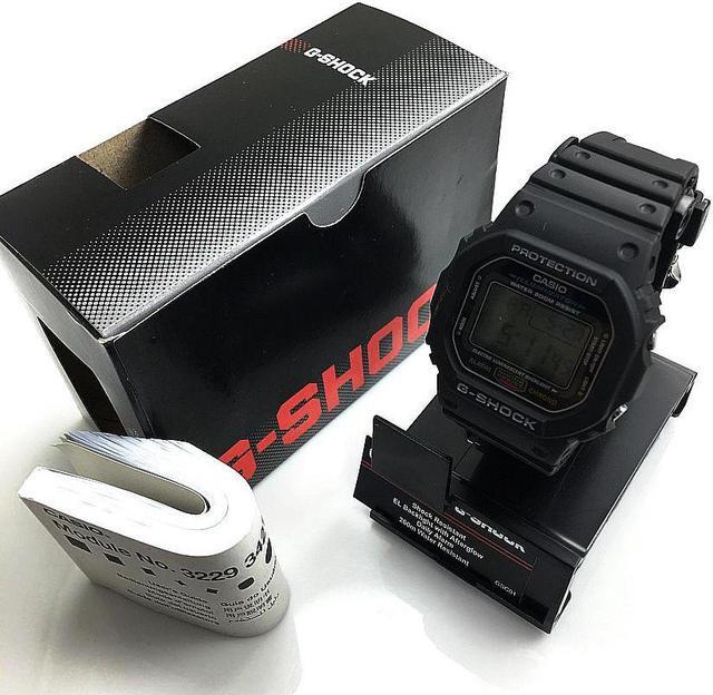 Alt view image 9 of 9 - Casio G-Shock Watch DW5600E-1V