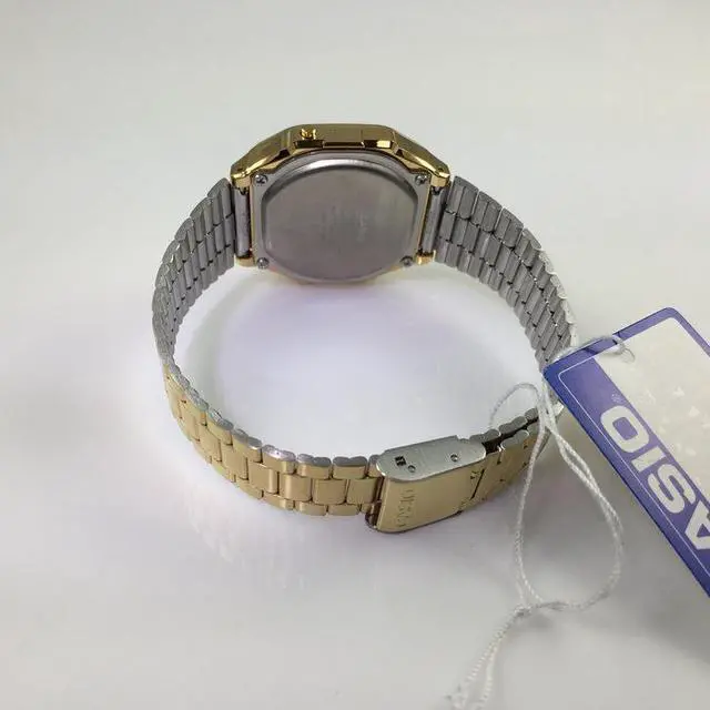 Alt view image 3 of 10 - Men's Casio Gold Tone Classic Digital Watch A168WG-9V A168WG-9VT