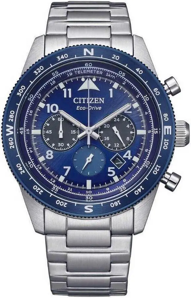 Main image of Men's Citizen Eco-Drive Future Force Chronograph Watch CA4554-84L