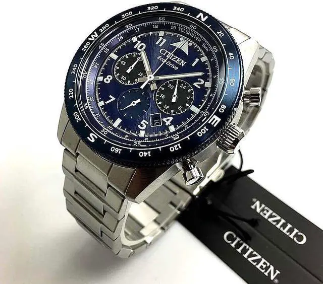 Alt view image 2 of 7 - Men's Citizen Eco-Drive Future Force Chronograph Watch CA4554-84L