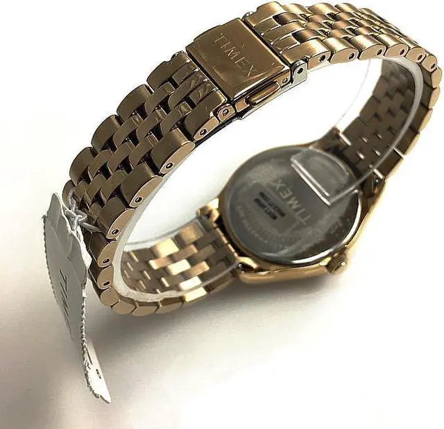 Alt view image 3 of 7 - Woman's Timex Waterbury Rose Gold Stainless Steel Bracelet Watch TW2T87300