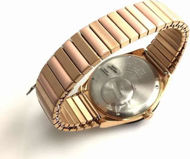 Alt view image 3 of 6 - Women's Timex Q Reissue Rose Gold Expansion Band Watch TW2U81400