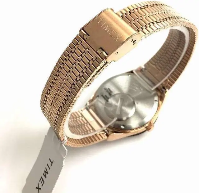 Alt view image 3 of 6 - Women's Timex Q Reissue Rose Gold Steel Watch TW2U95700