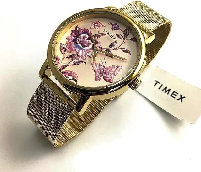 Alt view image 2 of 6 - Women's Timex City Gold Tone Watch TW2U19400
