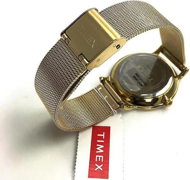 Alt view image 3 of 7 - Women's Timex Metropolitan 16mm Stainless steel Mesh Band Watch TW2R36100