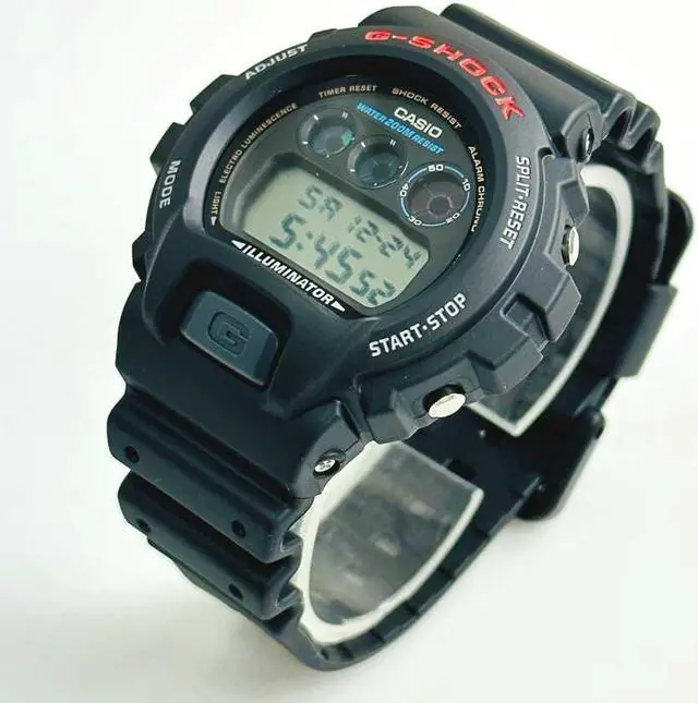 Alt view image 8 of 12 - CASIO DW6900-1V G Shock Digital Watch