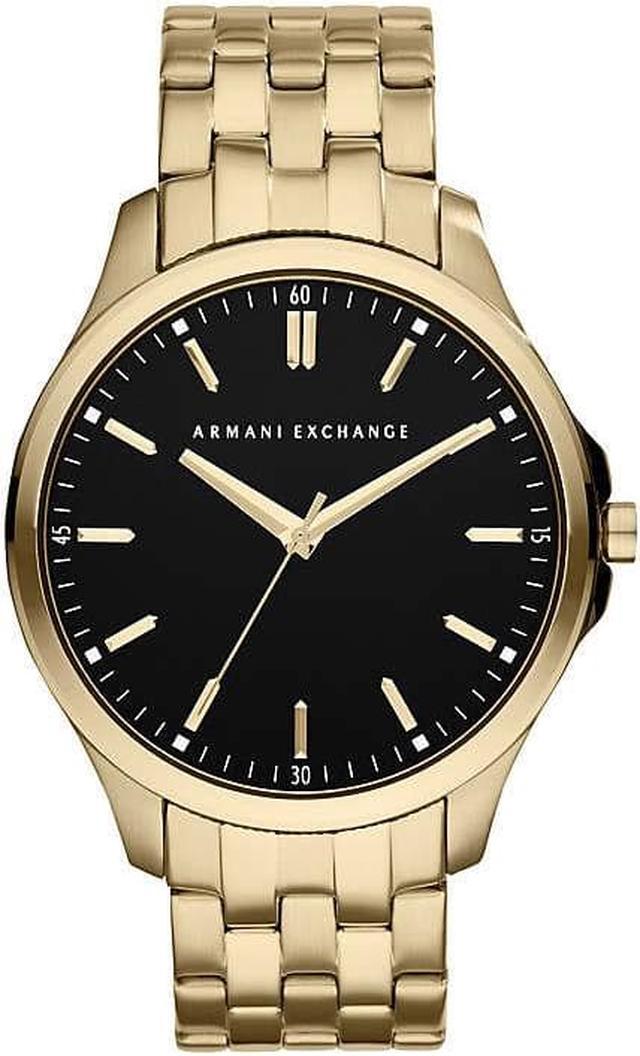 Smart Watch Stainless-Steel Men\'s Quartz Gold AX2145 Exchange Armani