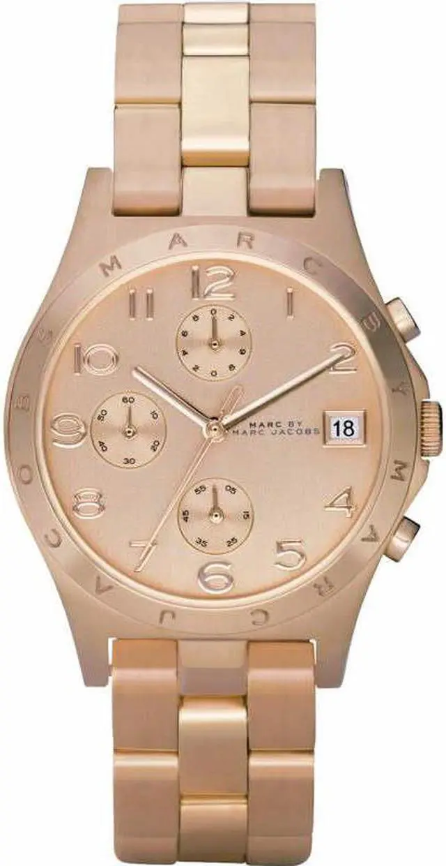 Alt view image 9 of 13 - Marc by Marc Jacobs MBM3074 Henry Classic Rose Gold-Tone Women's Watch
