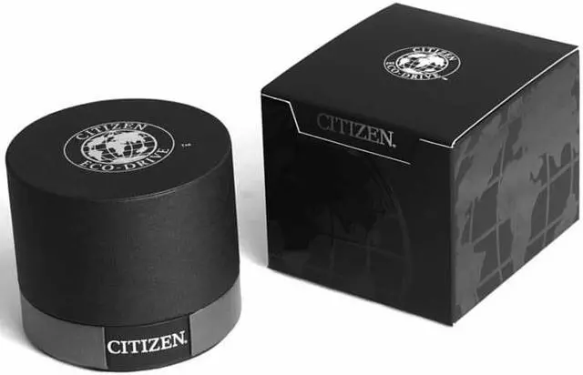 Alt view image 5 of 5 - Citizen AW1150-07E Drive Stainless Steel Case Rubber Bracelet Black Dial Date Display