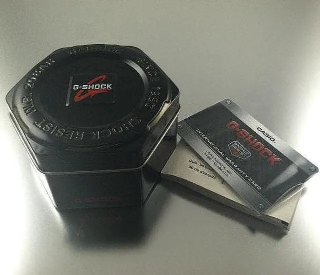 Alt view image 9 of 18 - Casio Mens XL G-Shock - Ana-Digi - Red Design - Black Negative Digital Display
