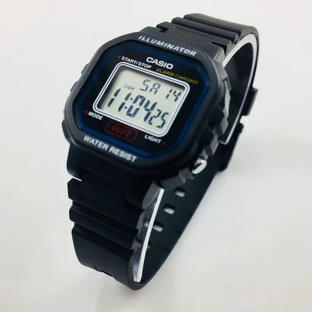 Alt view image 2 of 10 - Casio LA20WH-1C WoMens Classic Quartz Resin Casual Watch - Black