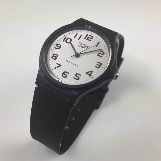 Alt view image 2 of 4 - Casio Quartz 3 Hands Classic Resin Watch MQ24-7B2