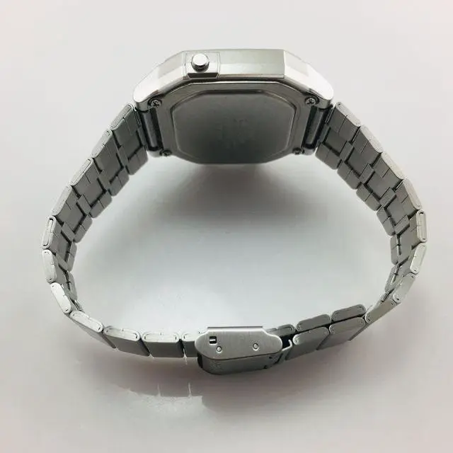 Alt view image 8 of 18 - Men's Casio Vintage Classic Metal Band Alarm Chronograph Watch B650WD-1A