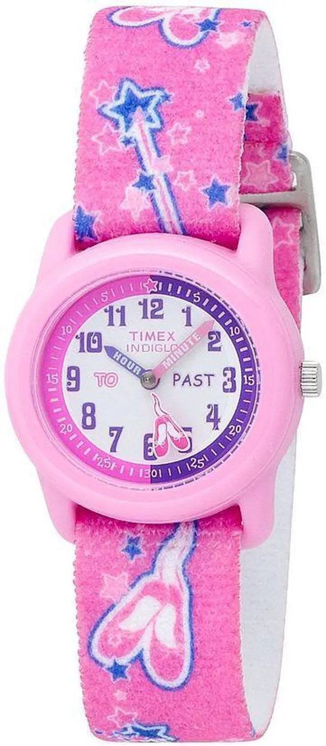 Alt view image 12 of 18 - Timex Analog Youth Watch - Kidz Analog | Pink Case with Ballerina Design