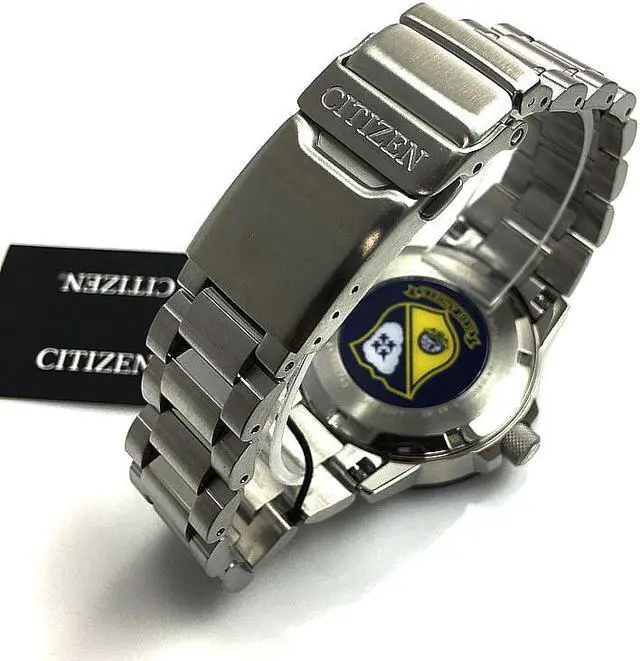 Alt view image 8 of 14 - Men's Citizen Promaster Nighthawk Eco-Drive Steel 42mm Watch BJ7006-56L