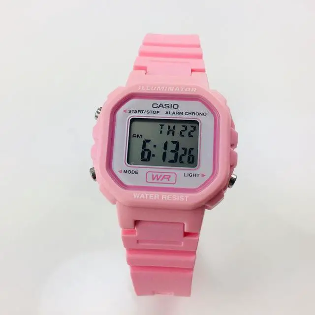 Alt view image 4 of 16 - CASIO LA20WH-4A1 Ladies Color Digital Watch Pnk