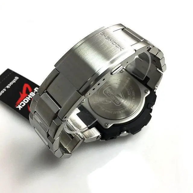Alt view image 3 of 20 - Casio G-Shock G-Steel Solar Power Ana-Digi Watch GSTS110D-1A GST-S110D-1ACR