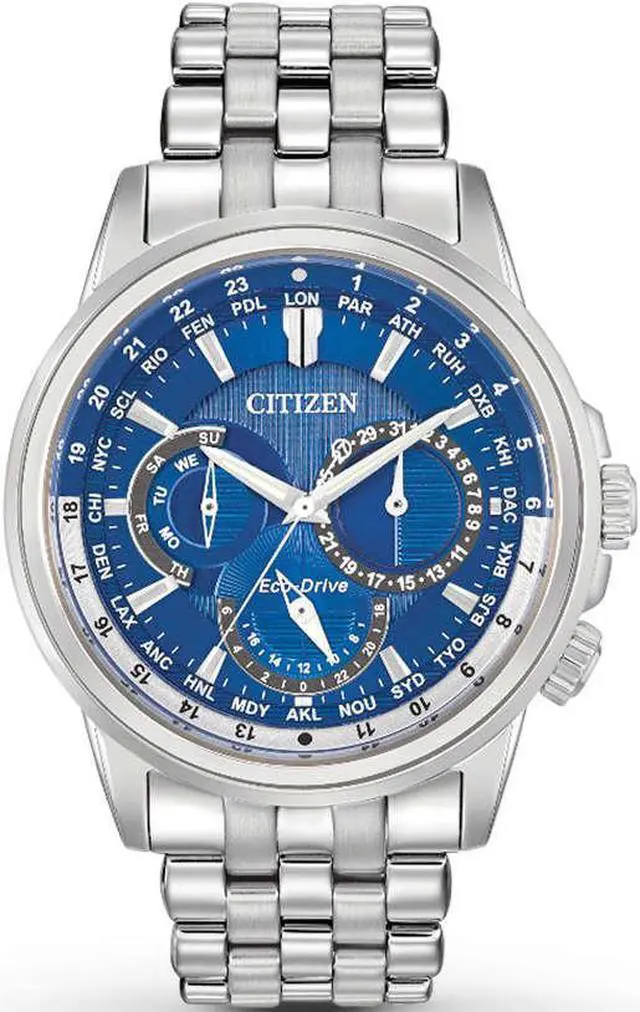 Main image of Men's Citizen Eco-Drive Calendrier Multi-Funtion Watch BU2021-51L