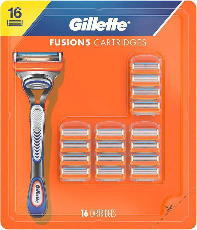 Main image of Gillette Fusion5 Men's Razor Blade Cartridges (16 Count)