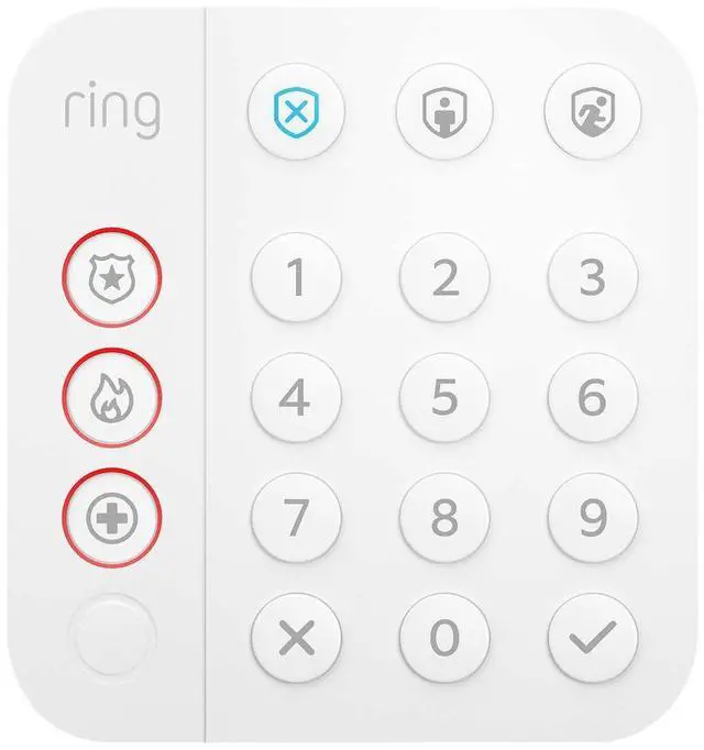 Alt view image 6 of 8 - Ring Business Alarm Security Kit, 8-Piece (2nd Generation), Includes Base Station, Motion Detector, Keypad, Sensor and Range extender - White