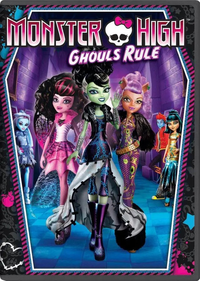 Alt view image 3 of 5 - Monster High Ghouls Rule Widescreen DVD