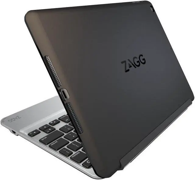 Alt view image 9 of 18 - Zagg - Folio Slim Keyboard Case For Apple Ipad Mini - Black