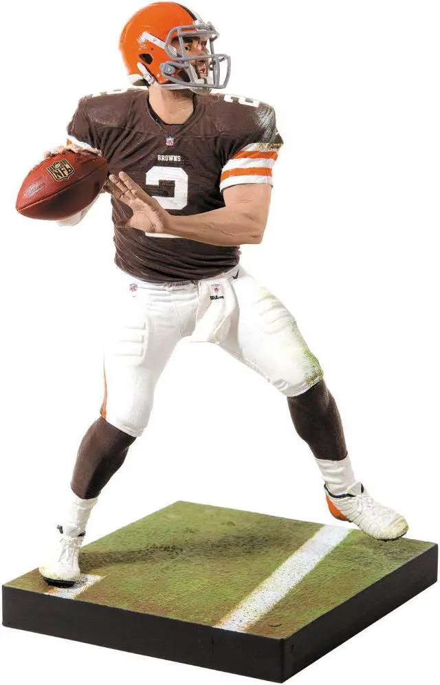 Alt view image 9 of 13 - McFarlane Toys NFL Series 35 Johnny Manziel Action Figure