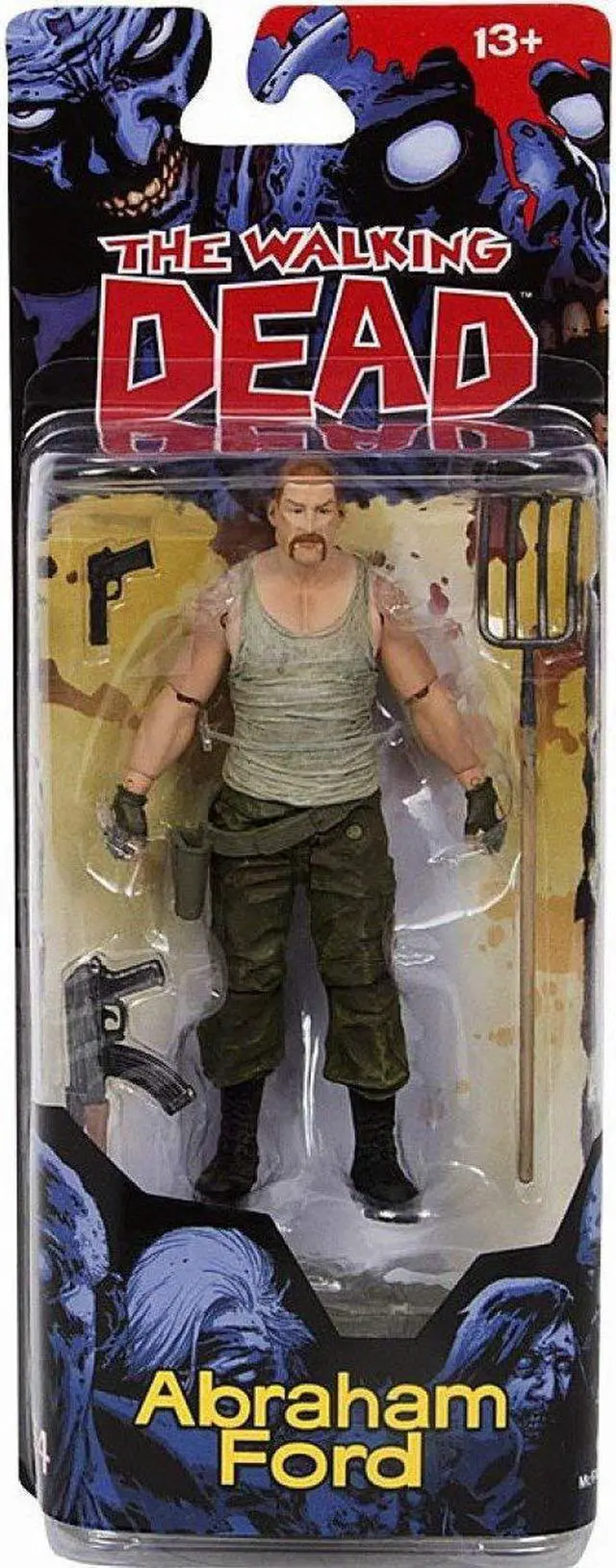 Alt view image 6 of 13 - McFarlane Toys The Walking Dead Comic Series 4 Abraham Ford