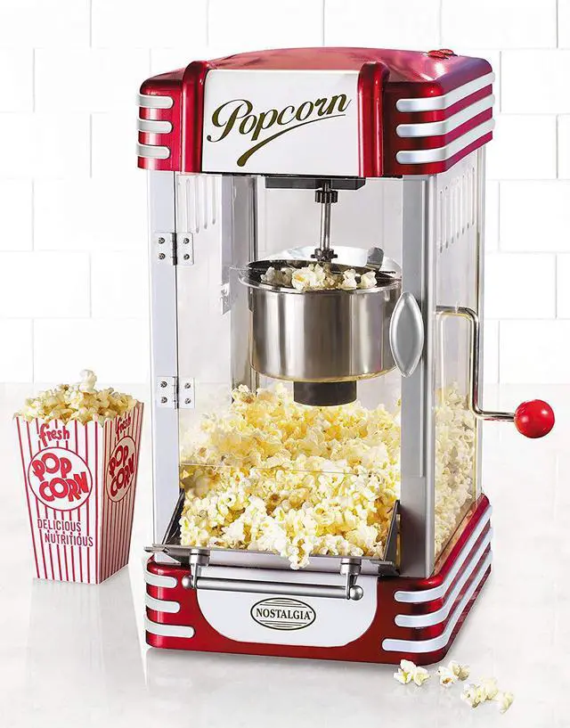 Alt view image 10 of 11 - Nostalgia Electrics 23x15-in. Retro Series Kettle Popcorn Maker