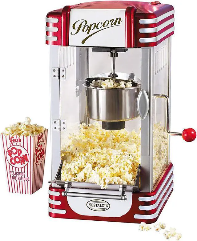 Alt view image 9 of 11 - Nostalgia Electrics 23x15-in. Retro Series Kettle Popcorn Maker