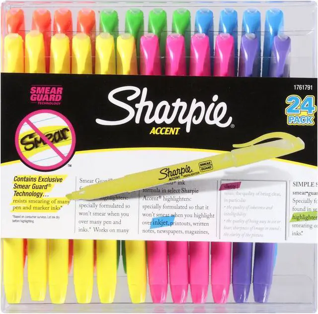 Main image of Sharpie Accent Assorted Highlighters - 24 ct.