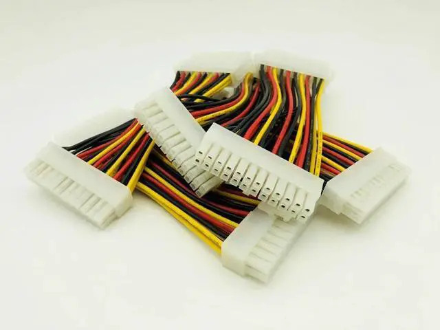 Alt view image 4 of 6 - 5PCS 24P to 20P Power Cable 24 pin to 20 pin Motherboard Power Adapter Convert Cable Computer Accessories Computer Cables for PC