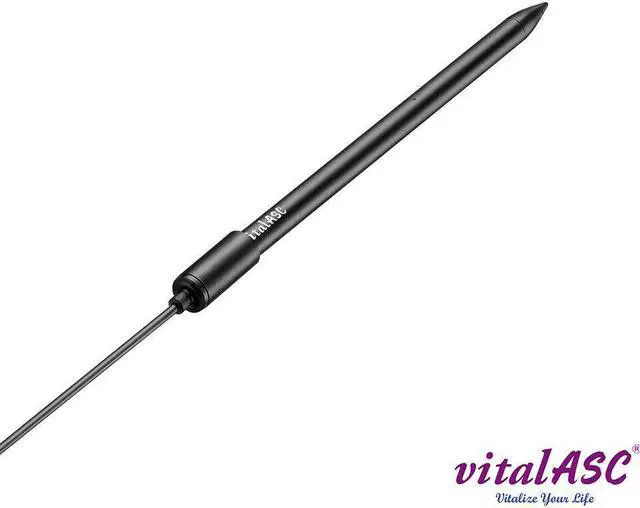 Alt view image 2 of 7 - vitalASC Stylus Pencil for Apple iPad 2018-2021 iPad Pro Black Stylus Pencil with Enhanced Precision and Seamless Connectivity