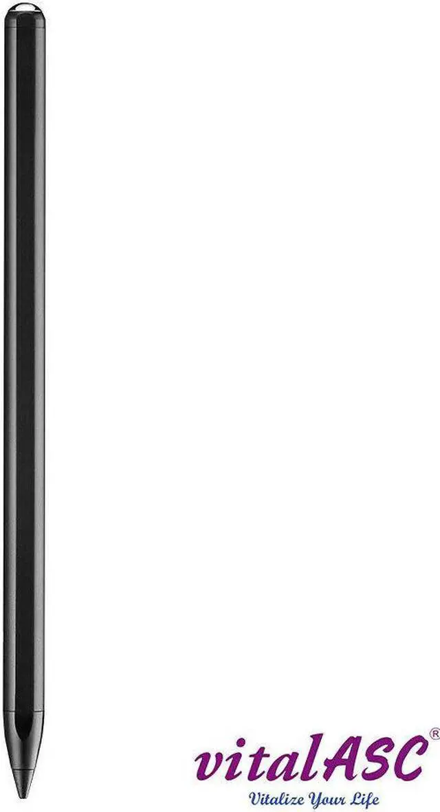Alt view image 3 of 7 - vitalASC Stylus Pencil for Apple iPad 2018-2021 iPad Pro Black Stylus Pencil with Enhanced Precision and Seamless Connectivity