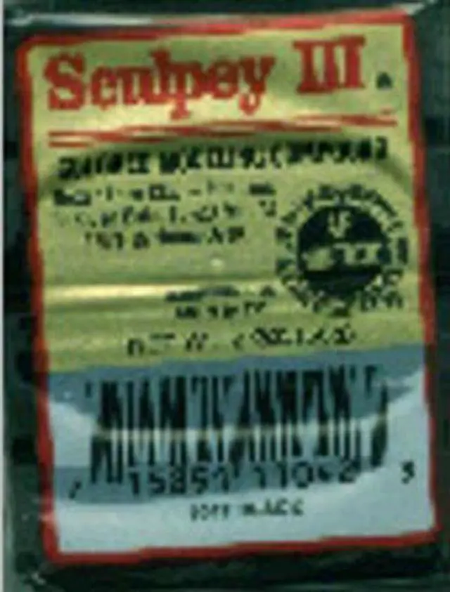 Main image of Sculpey III Polymer Clay 2oz-Black