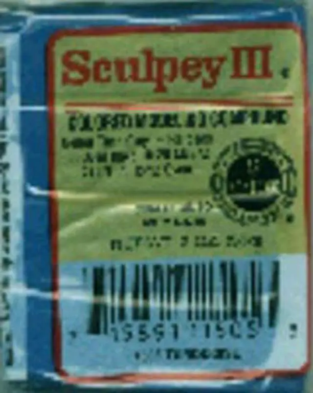 Main image of Sculpey III Polymer Clay 2oz-Turquoise
